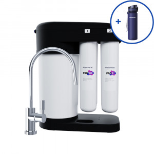 Аквафор DWM-102S Pro + фильтр-бутылка Сити в подарок