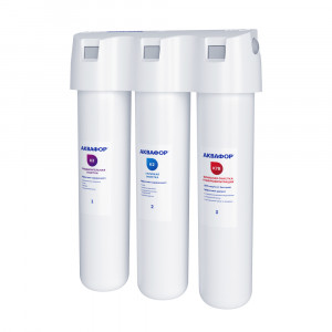 Проточная система Аквафор Кристалл Эко (К3-К2-К7В) со смесителем C126