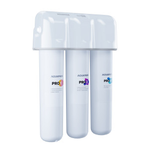 Проточная система Аквафор ECO Pro + Фильтр-бутылка Сити